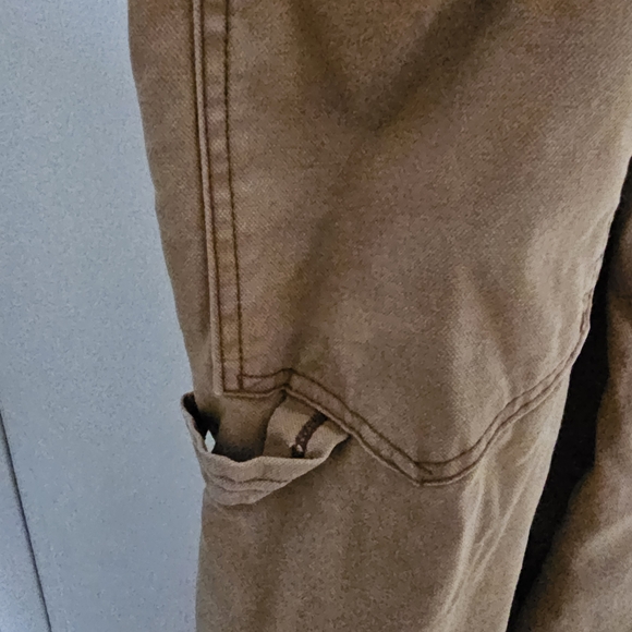 Key Imperial Aristocrat Outerwear Men's Brown Insulated Canvas Overalls XL 46x32 - Picture 11 of 12